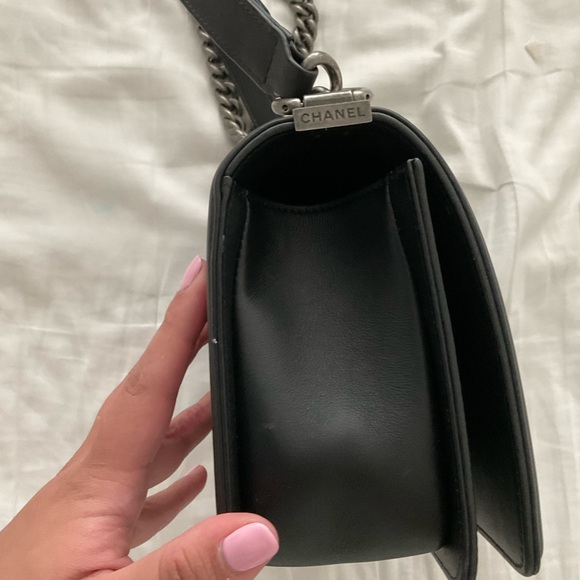 Chanel Medium Boy Bag black - Picture 3 of 13